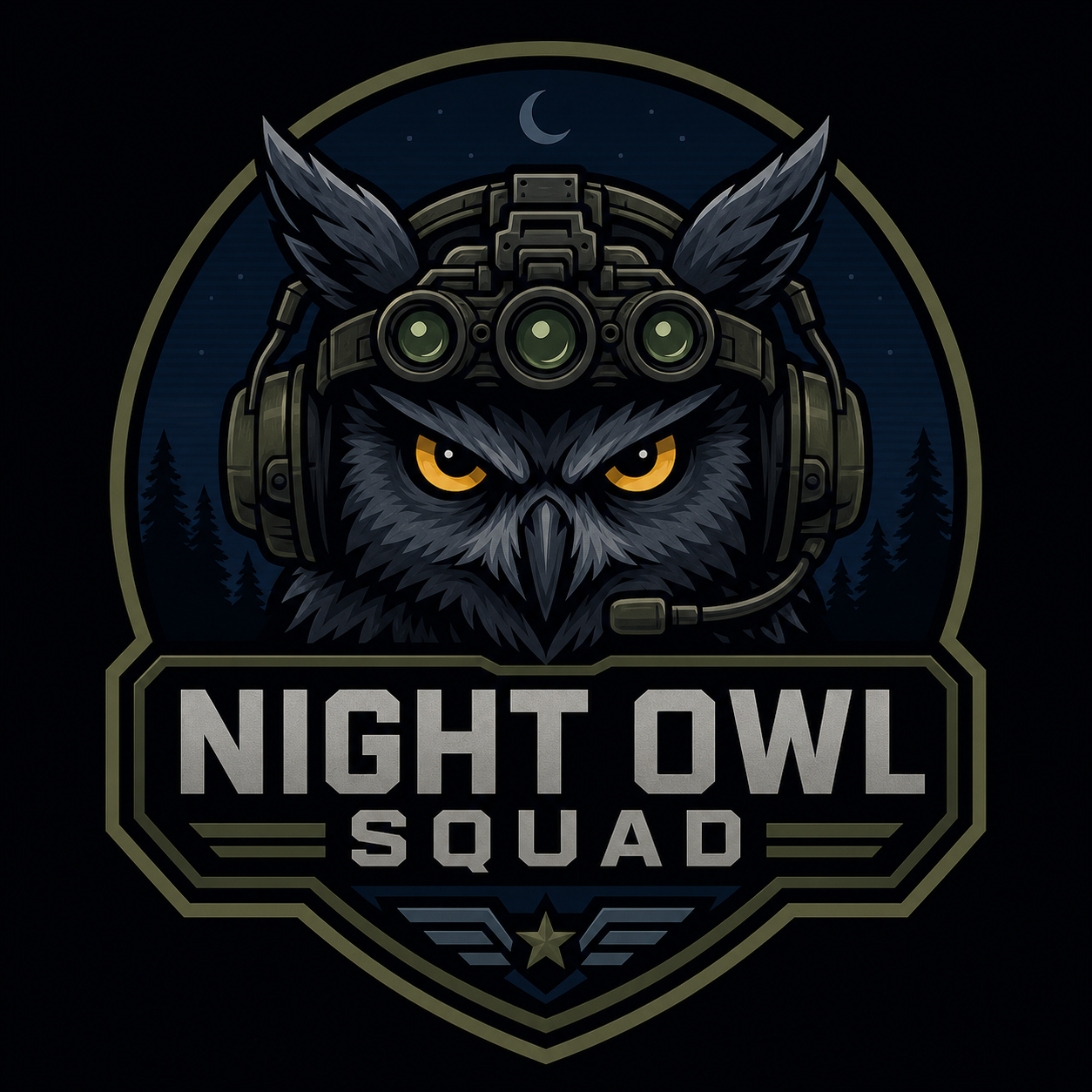 Night Owl Squad ideiglenes logó